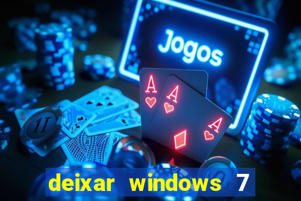 deixar windows 7 mais rapido